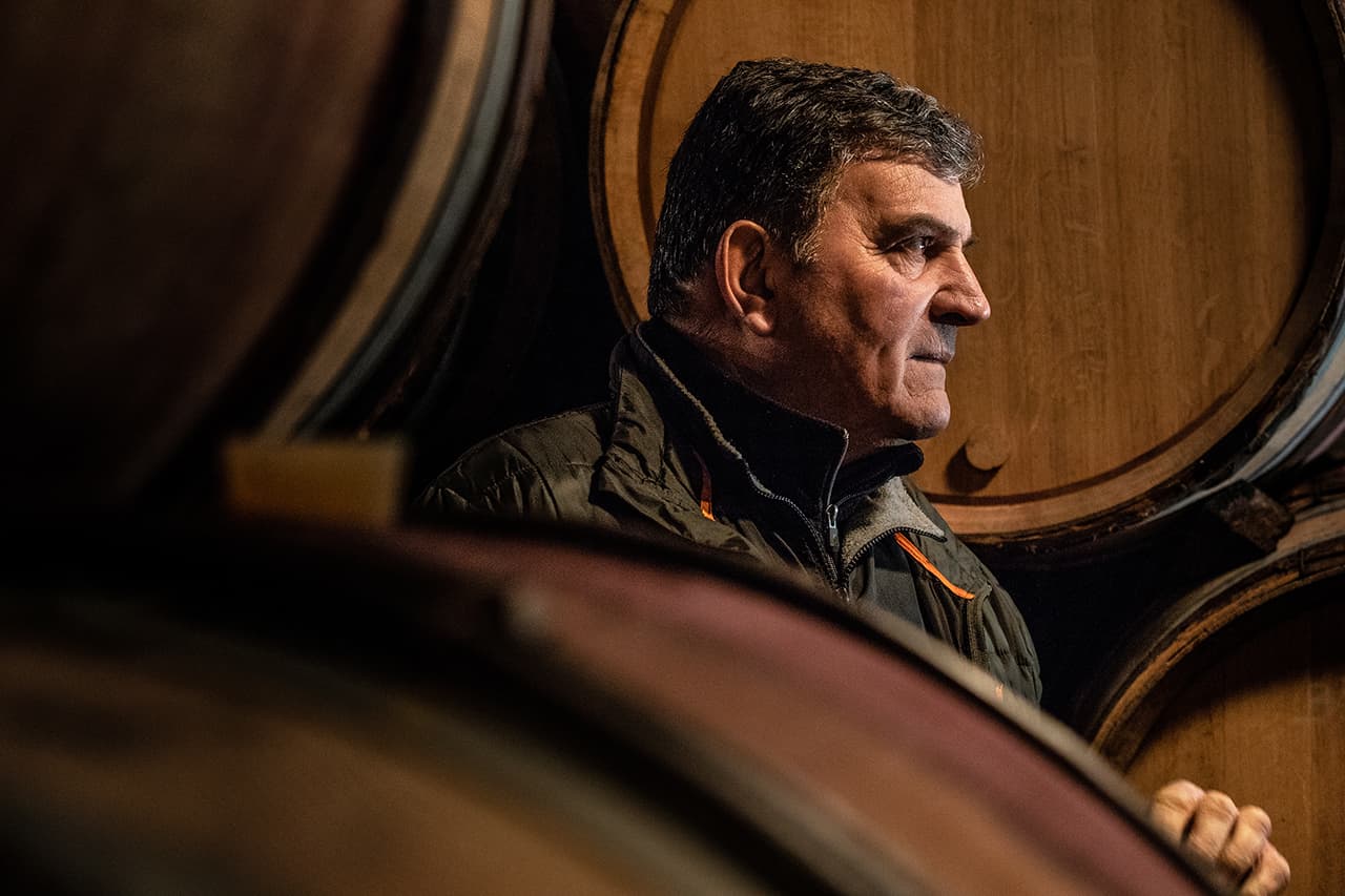 Emmanuel Rouget, vigneron en Bourgogne. ©Photo Antonin Bonnet